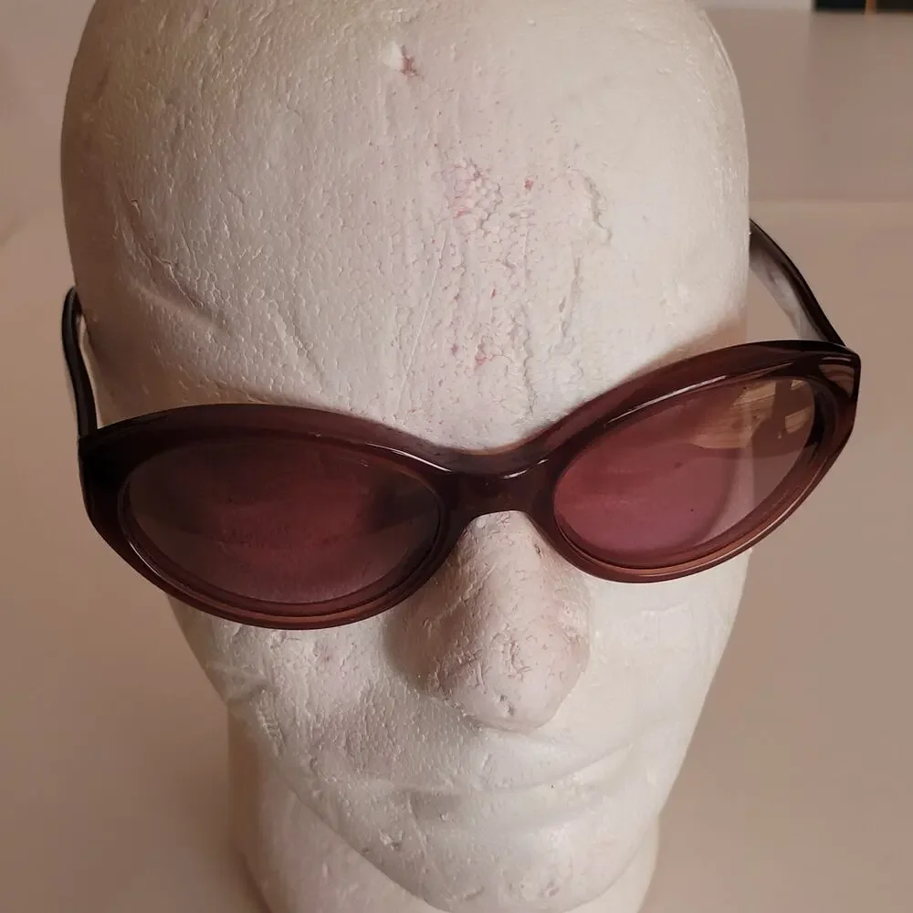 Tory Burch TY 7040 Sunglasses Burgundy Oval Cat Eye 1053/14 57x19x135 w/Case